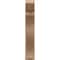 Ekena Millwork 7 1/2-in W x 32-in D x 40-in H Funston Slat Rough Cedar Woodgrain TimberThane Outlooker, Primed Tan OUTUR075X32X40FST24RCPR - alternate 2